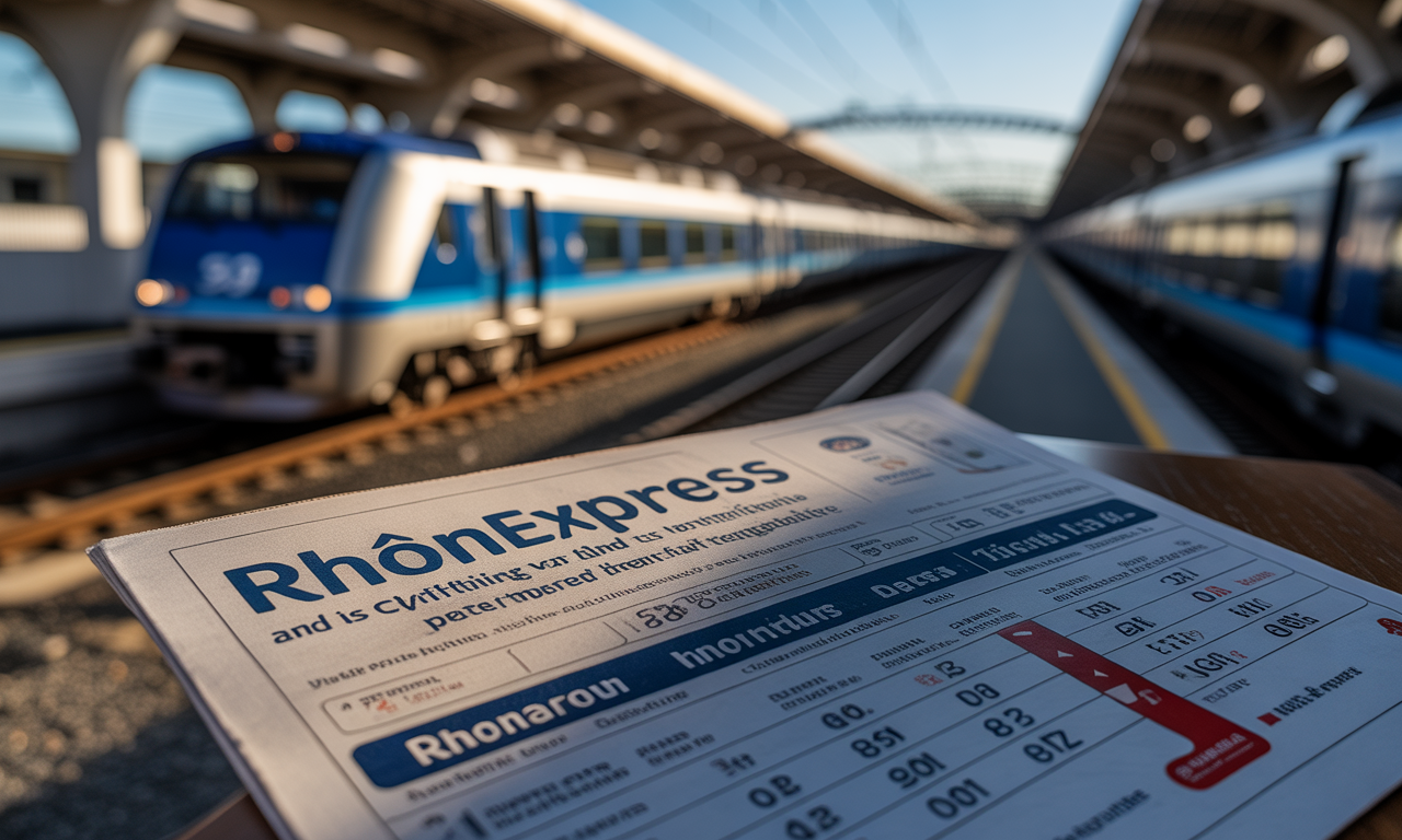 découvrez tout ce qu’il faut savoir sur les horaires de rhônexpress : fréquence, premiers et derniers départs, conseils pratiques pour organiser sereinement votre trajet entre lyon et l’aéroport saint-exupéry.