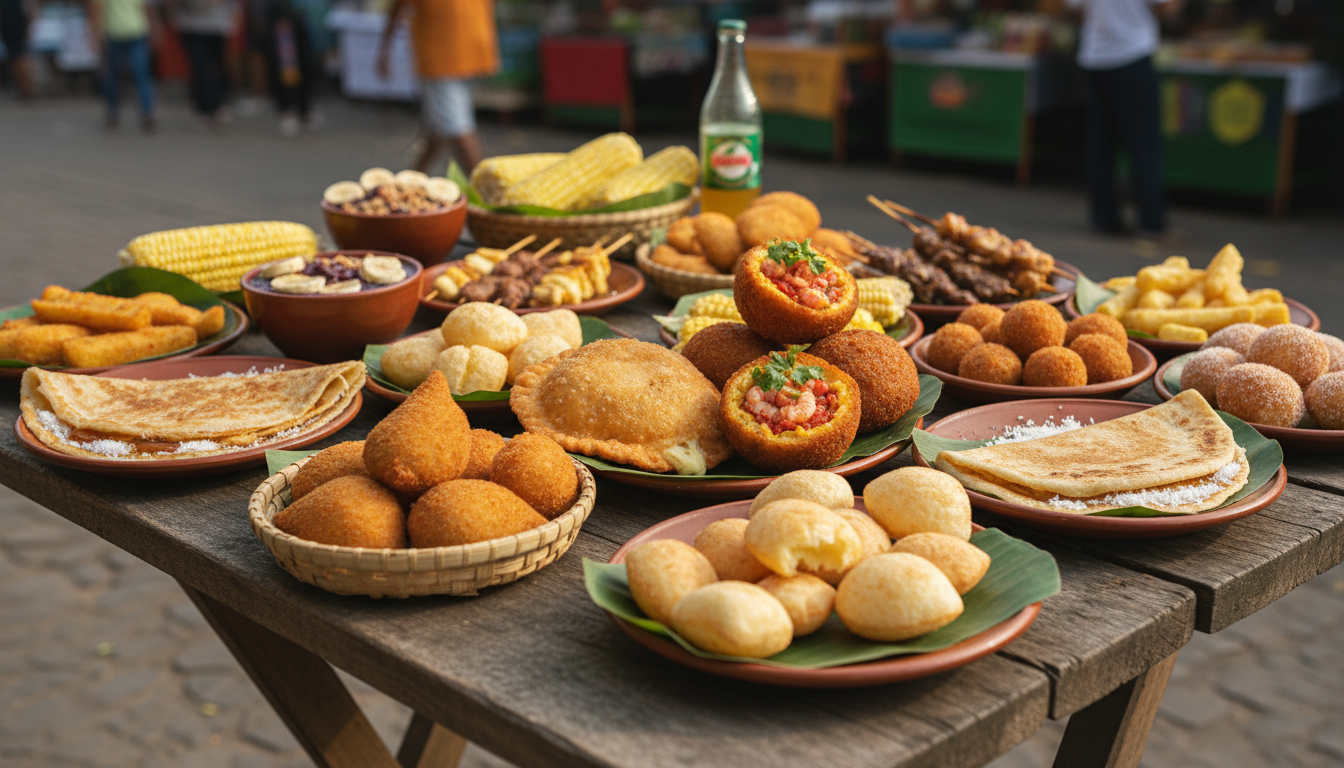 découvrez le top 15 des délices incontournables de la street food brésilienne à savourer absolument. un voyage gourmand plein de saveurs authentiques et exotiques vous attend !