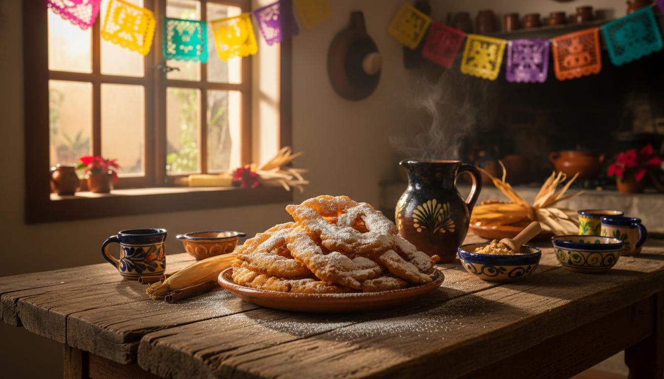 plongez dans la magie de noël au mexique en découvrant la recette authentique des buñuelos, une douceur traditionnelle qui émerveillera vos fêtes.