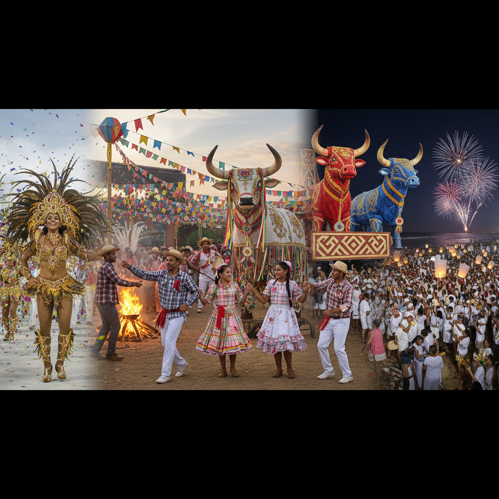 découvrez les 5 fêtes traditionnelles incontournables du brésil, entre couleurs, musique et traditions culturelles uniques qui rendent ce pays extraordinaire.